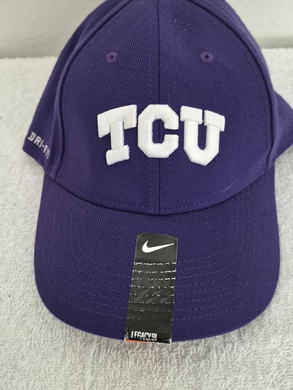 New Nike Mens College TCU Footbal Hat Cap